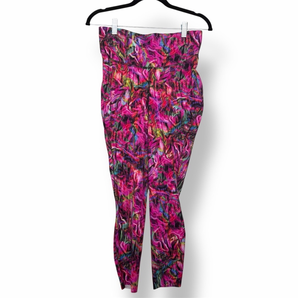 Lululemon Base Pace HR Running Tight 25" Leggings Hyper Flow Pink Multi 10 - Picture 4 of 8